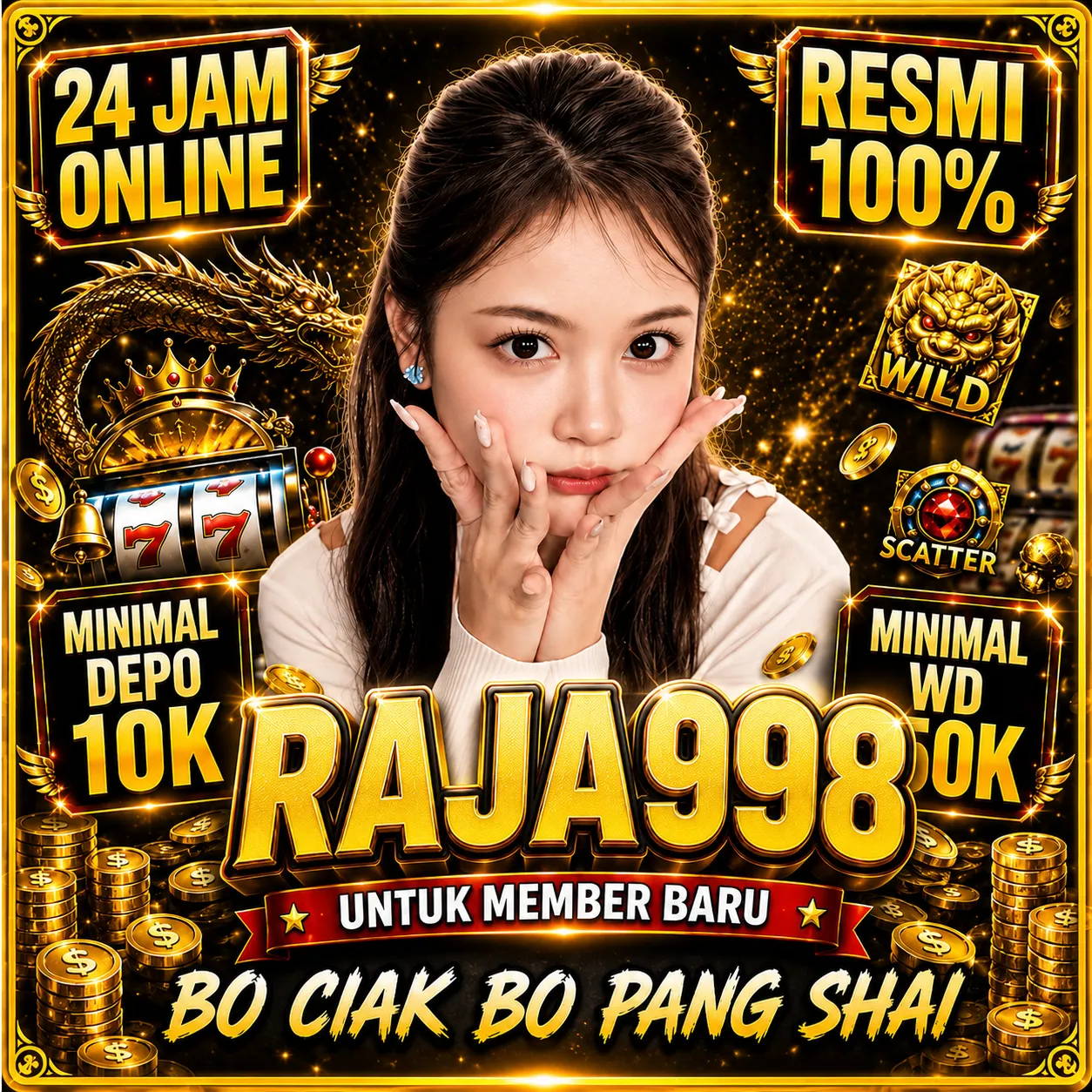 RAJA998 Banner